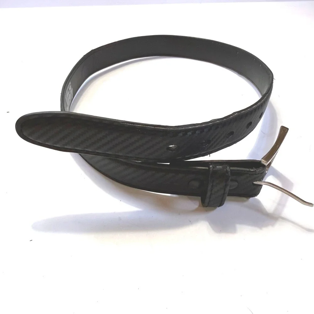 Blackhawk CQC Holster Belt Black Carbon Fiber Finish Tactical Dress Belt Size 30